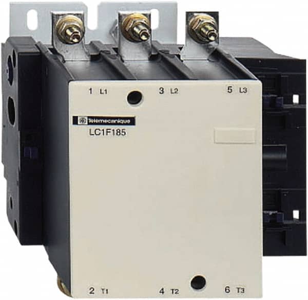 Schneider Electric - 3 Pole, 220 Coil VAC, 275 Amp at 440 VAC, Nonreversible IEC Contactor - Bureau Veritas, CCC, CSA, DNV, EN/IEC 60947-1, EN/IEC 60947-4-1, GL, JEM 1038, LROS, RINA, RMRoS, RoHS Compliant, UL Listed - Benchmark Tooling