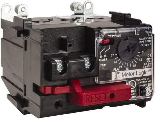 Square D - NEMA Size 1, 600 VAC, Thermal NEMA Overload Relay - For Use with Motor Logic - Benchmark Tooling