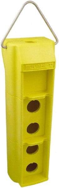 Square D - 5 Hole, 30mm Hole Diameter, Pushbutton Switch Enclosure - Benchmark Tooling