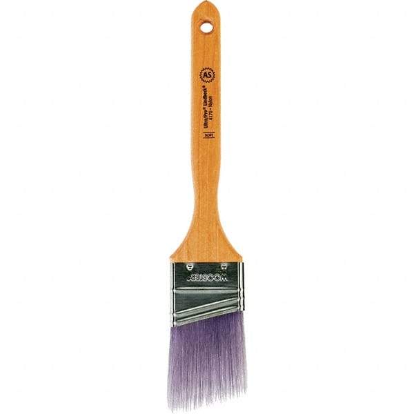 Wooster Brush - 2" Angled Synthetic Sash Brush - 2-11/16" Bristle Length, 7.77" Maple Fluted Handle - Benchmark Tooling