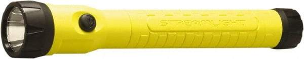 Streamlight - White LED Bulb, 130 Lumens, Industrial/Tactical Flashlight - Yellow Plastic Body, 1 4.8 V\xB6Sub-C Battery Included - Benchmark Tooling