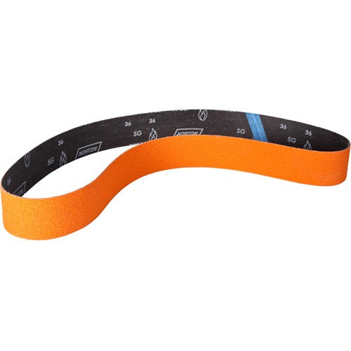 2-1/2″ × 60″ SG Blaze R980P Narrow Belt 36 Grit Ceramic Alumina - Benchmark Tooling