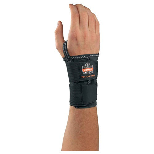 4010 LL Black Double Strap Wrist Support - Benchmark Tooling