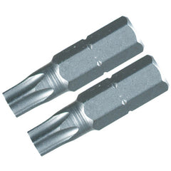 Security Torx Insert Bits. T27s × 25mm. 1/4″ Drive (2 Bit Pack). - Benchmark Tooling