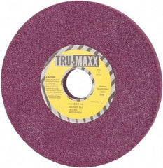 Tru-Maxx - 7" Diam x 1-1/4" Hole x 1/2" Thick, J Hardness, 46 Grit Surface Grinding Wheel - Aluminum Oxide, Type 1, Coarse Grade, Vitrified Bond, No Recess - Benchmark Tooling