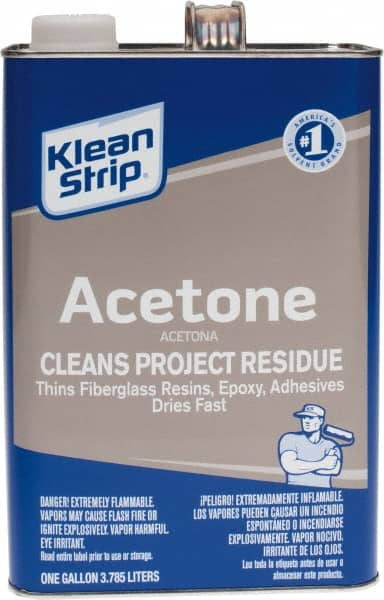 Klean-Strip - 1 Gal Acetone - Comes in Metal Can - Benchmark Tooling