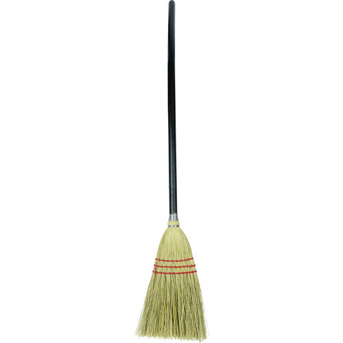 Lobby Broom, Corn and Fiber Fill, 40″ Overall Length - Benchmark Tooling