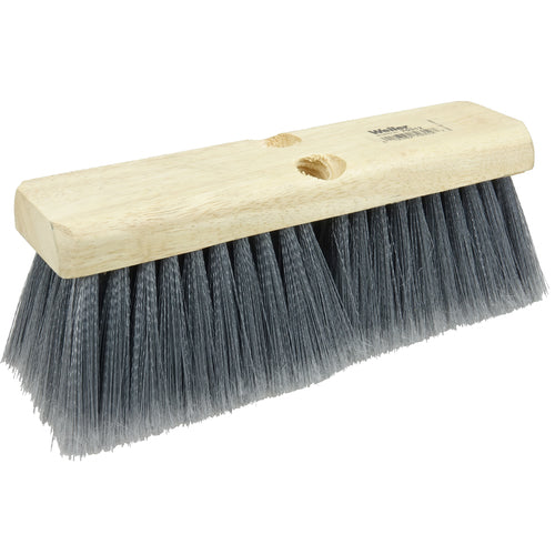 10″ Bus Brush, Flagged Silver Grey Polystyrene Fill - Benchmark Tooling