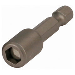 Nut Setter 7.0 × 55mm OAL Magnetic on 1/4″ Hex Drive - Benchmark Tooling