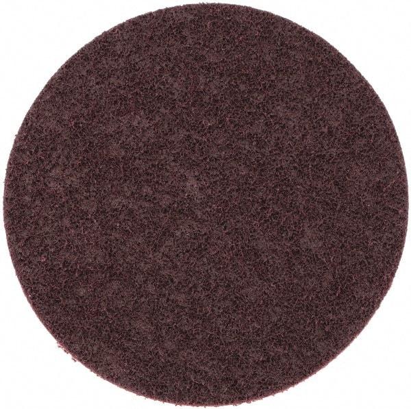 Norton - 8" Diam, 80 Grit, Aluminum Oxide Hook & Loop Disc - Medium Grade, Nonwoven, - Benchmark Tooling