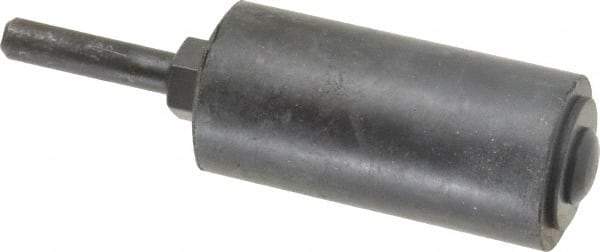 Merit Abrasives - 2" Wide x 1" Diam, Spiral Band Drum - 1/4" Shank Diam, 8,000 RPM - Benchmark Tooling