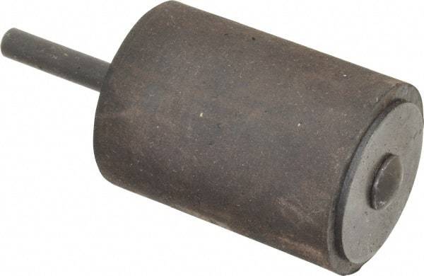 Merit Abrasives - 2" Wide x 1-1/2" Diam, Spiral Band Drum - 1/4" Shank Diam, 8,000 RPM - Benchmark Tooling