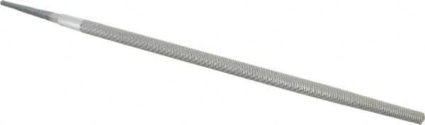 Value Collection - 14" Long, Bastard Cut, Round American-Pattern File - Single Cut, Tang - Benchmark Tooling