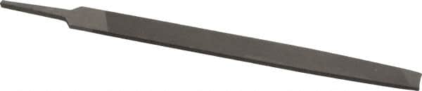 Value Collection - 10" Long, Bastard Cut, Mill American-Pattern File - Single Cut, 11/64" Overall Thickness, Tang - Benchmark Tooling