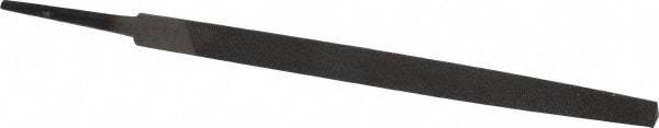 Value Collection - 6" Long, Second Cut, Triangle American-Pattern File - Double Cut, Tang - Benchmark Tooling