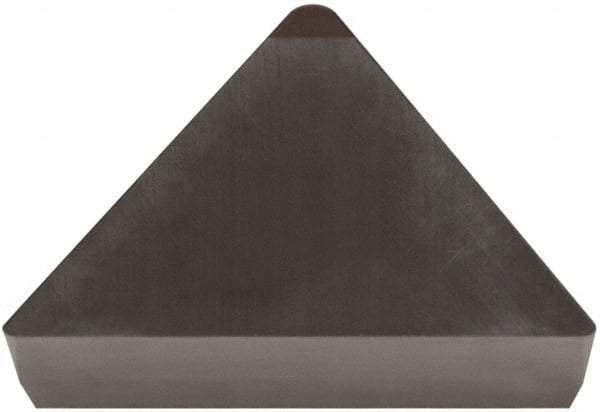 Sumitomo - NU-TPG222 Grade BN2000 PCBN Turning Insert - Uncoated, 60° Triangle, 1/4" Inscr Circle, 1/8" Thick, 1/32" Corner Radius - Benchmark Tooling