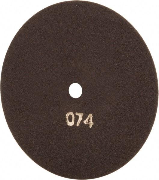 Tru-Maxx - 6" 60 Grit Aluminum Oxide Cutoff Wheel - 1/32" Thick, 1/2" Arbor, 6,048 Max RPM, Use with Stationary Tools - Benchmark Tooling