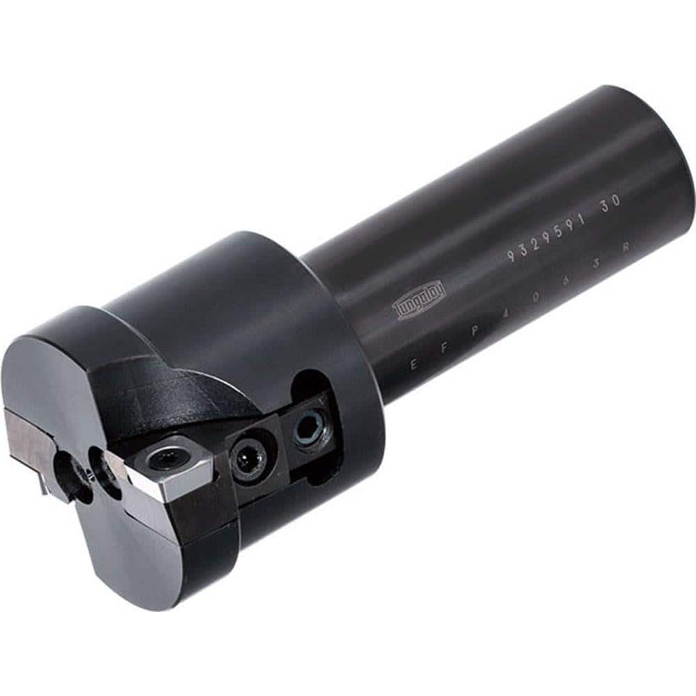 Indexable Square-Shoulder End Mill: EFP4063R, 32.0000'' Shank Dia, Straight Shank Uses 2, No, 120.00 mm OAL