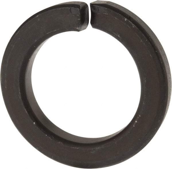 Value Collection - 1-3/4", 1.758" ID, 0.389" Thick Split Lock Washer - Grade 8 Spring Steel, Uncoated, 1.758" Min ID, 1.789" Max ID, 2.679" Max OD - Benchmark Tooling