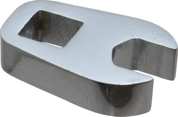 Proto - 10mm 3/8" Drive Chrome Crowfoot Wrench - 0.95" Head Diam x 1/4" Head Thickness, 1.17" OAL - Benchmark Tooling