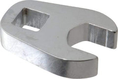 Proto - 13mm 3/8" Drive Chrome Crowfoot Wrench - 1-3/32" Head Diam x 1/4" Head Thickness, 1-1/2" OAL - Benchmark Tooling