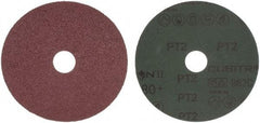 3M - 5" Diam 7/8" Hole 80 Grit Fiber Disc - Medium Grade, Ceramic, 12,000 Max RPM, Series 982C - Benchmark Tooling