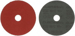 3M - 5" Diam 7/8" Hole 60 Grit Fiber Disc - Medium Grade, Ceramic, 12,000 Max RPM, Series 987C - Benchmark Tooling