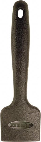 Hyde Tools - Stiff Carbon Steel 2-Edge Scraper - 2-1/2" Blade Width, 5" Long Plastic Handle - Benchmark Tooling