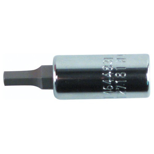 Hex Inch Bit Socket 1/4″ Square Drive with 1/4″ Replaceable Hex Bit 9/64″ × 38 mm Overall Length - Benchmark Tooling