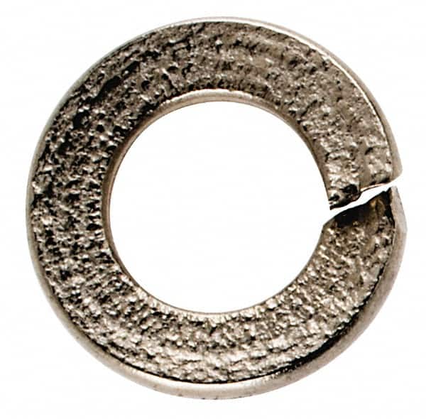 Value Collection - M3, 3.1mm ID, 5.8mm OD, 0.8mm Thick Split Lock Washer - 316 Austenitic Grade A4 Stainless Steel, Uncoated, 3.1mm Min ID, 3.4mm Max ID, 24mm Min OD, 5.8mm Max OD - Benchmark Tooling
