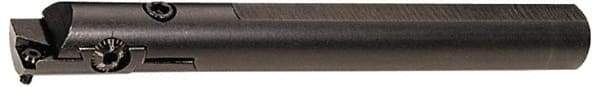 APT - 1-7/16" Min Bore Diam, 10-5/16" OAL, 1-1/4" Shank Diam, Indexable Boring Bar - 6-1/4" Max Bore Depth, TPGH Insert, Screw Holding Method - Benchmark Tooling