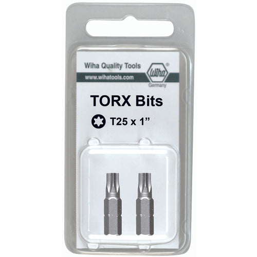 TorxPlus Insert Bit IP6 × 25mm (2 Bit Pack) - Benchmark Tooling