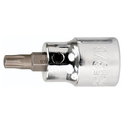 TorxPlus Bit Socket 3/8″ Square Drive with 1/4″ Replaceable Hex Bit IP27 × 42 mm Overall Length