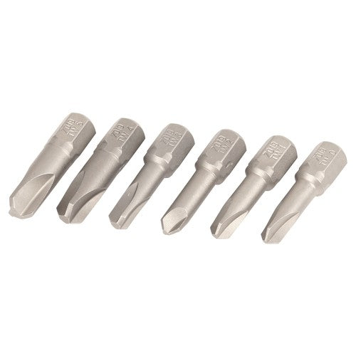 Tri-Wing Insert Bit #0, 1, 2, 3, 4, 5 × 25mm (6 Bit Pack) - Benchmark Tooling