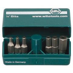 Security Hex Metric PokitPak Bit 6 Piece Set 2.5, 3.0, 4.0, 5.0, 6.0, 8.0mm - Benchmark Tooling
