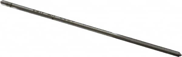 Made in USA - 0.079" High Speed Steel 4 Flute Chucking Reamer - Straight Flute, 0.072" Straight Shank, 3/4" Flute Length, 3" OAL - Benchmark Tooling