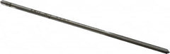 Made in USA - 0.079" High Speed Steel 4 Flute Chucking Reamer - Straight Flute, 0.072" Straight Shank, 3/4" Flute Length, 3" OAL - Benchmark Tooling