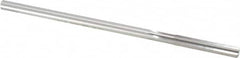 Made in USA - 0.2665" High Speed Steel 6 Flute Chucking Reamer - Straight Flute, 1/4" Straight Shank, 1-1/2" Flute Length, 6" OAL - Benchmark Tooling