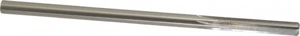 Made in USA - 9/32" High Speed Steel 6 Flute Chucking Reamer - Straight Flute, 1/4" Straight Shank, 1-1/2" Flute Length, 6" OAL - Benchmark Tooling