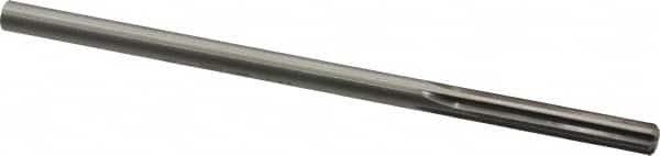 Made in USA - 0.283" High Speed Steel 6 Flute Chucking Reamer - Straight Flute, 1/4" Straight Shank, 1-1/2" Flute Length, 6" OAL - Benchmark Tooling