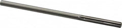 Made in USA - 0.283" High Speed Steel 6 Flute Chucking Reamer - Straight Flute, 1/4" Straight Shank, 1-1/2" Flute Length, 6" OAL - Benchmark Tooling
