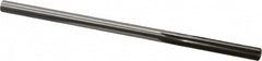 Made in USA - 0.2835" High Speed Steel 6 Flute Chucking Reamer - Straight Flute, 1/4" Straight Shank, 1-1/2" Flute Length, 6" OAL - Benchmark Tooling