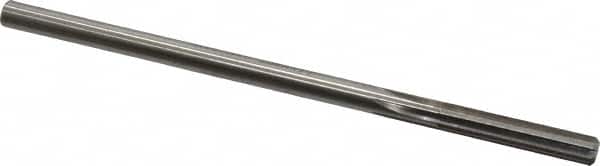 Made in USA - 0.2925" High Speed Steel 6 Flute Chucking Reamer - Straight Flute, 0.2792" Straight Shank, 1-1/2" Flute Length, 6" OAL - Benchmark Tooling