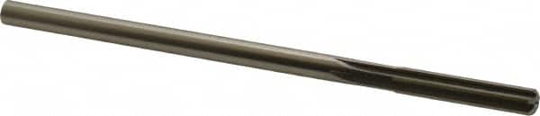 Made in USA - 0.2965" High Speed Steel 6 Flute Chucking Reamer - Straight Flute, 0.2792" Straight Shank, 1-1/2" Flute Length, 6" OAL - Benchmark Tooling