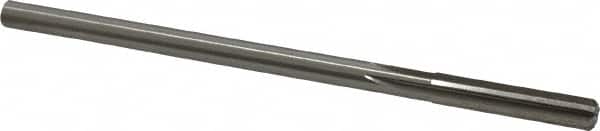 Made in USA - 0.2995" High Speed Steel 6 Flute Chucking Reamer - Straight Flute, 0.2792" Straight Shank, 1-1/2" Flute Length, 6" OAL - Benchmark Tooling