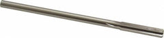 Made in USA - 0.326" High Speed Steel 6 Flute Chucking Reamer - Straight Flute, 0.2792" Straight Shank, 1-1/2" Flute Length, 6" OAL - Benchmark Tooling