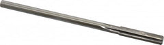 Made in USA - 0.336" High Speed Steel 6 Flute Chucking Reamer - Straight Flute, 0.2792" Straight Shank, 1-1/2" Flute Length, 6" OAL - Benchmark Tooling