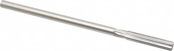 Made in USA - 0.352" High Speed Steel 6 Flute Chucking Reamer - Straight Flute, 0.3105" Straight Shank, 1-3/4" Flute Length, 7" OAL - Benchmark Tooling