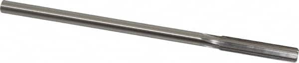 Made in USA - 0.357" High Speed Steel 6 Flute Chucking Reamer - Straight Flute, 0.3105" Straight Shank, 1-3/4" Flute Length, 7" OAL - Benchmark Tooling