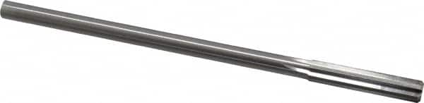 Made in USA - 0.365" High Speed Steel 6 Flute Chucking Reamer - Straight Flute, 0.3105" Straight Shank, 1-3/4" Flute Length, 7" OAL - Benchmark Tooling